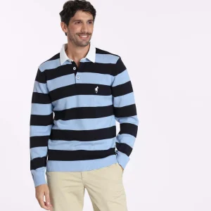 Pull RACING Bleu Clair/Marine