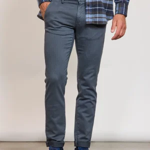 PANTALON DIAGONALE GRIS