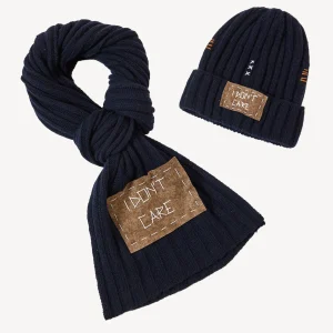 BONNET BRODÉ MARINE
