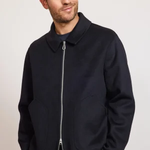 BLOUSON ZIPPÉ MARINE