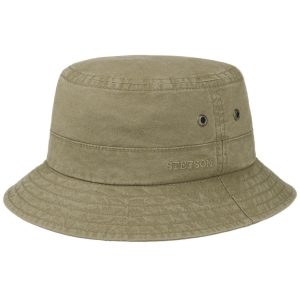 BUCKET DÉLAVÉ OLIVE
