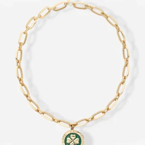 MÉDAILLE TREFLE VERT