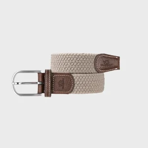 CEINTURE TRESSÉE BEIGE SABLE