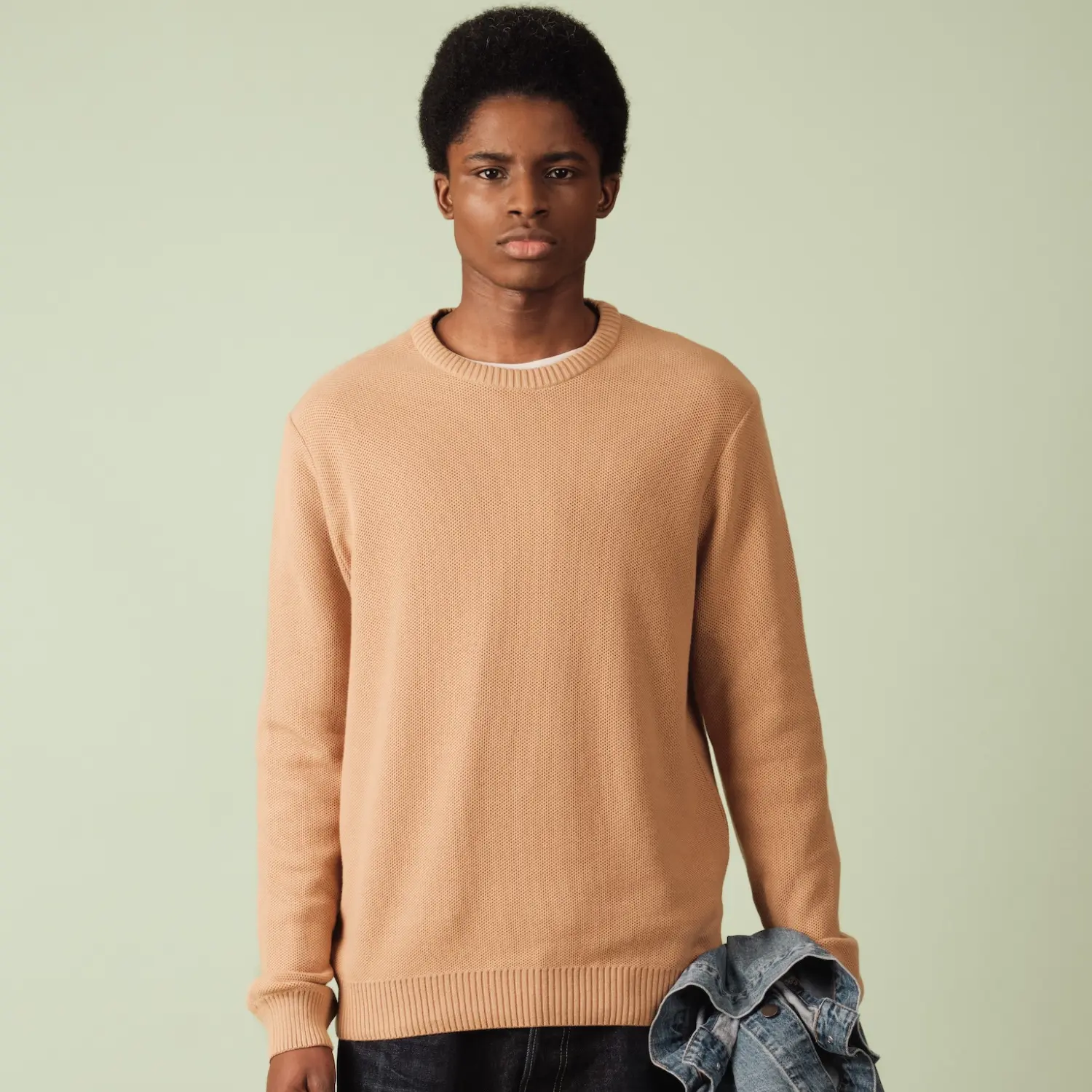 PULL AGOP COTON - CAMEL – Image 3