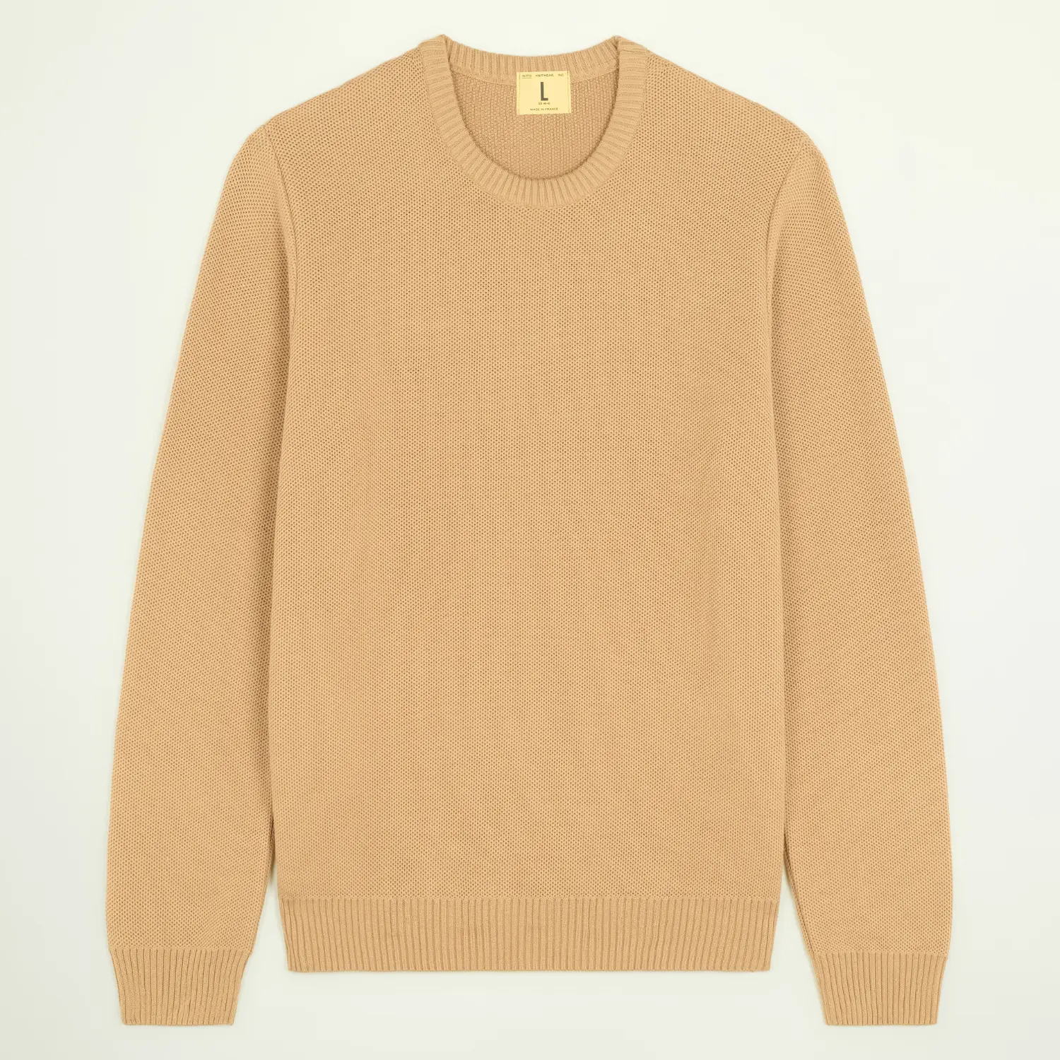PULL AGOP COTON - CAMEL