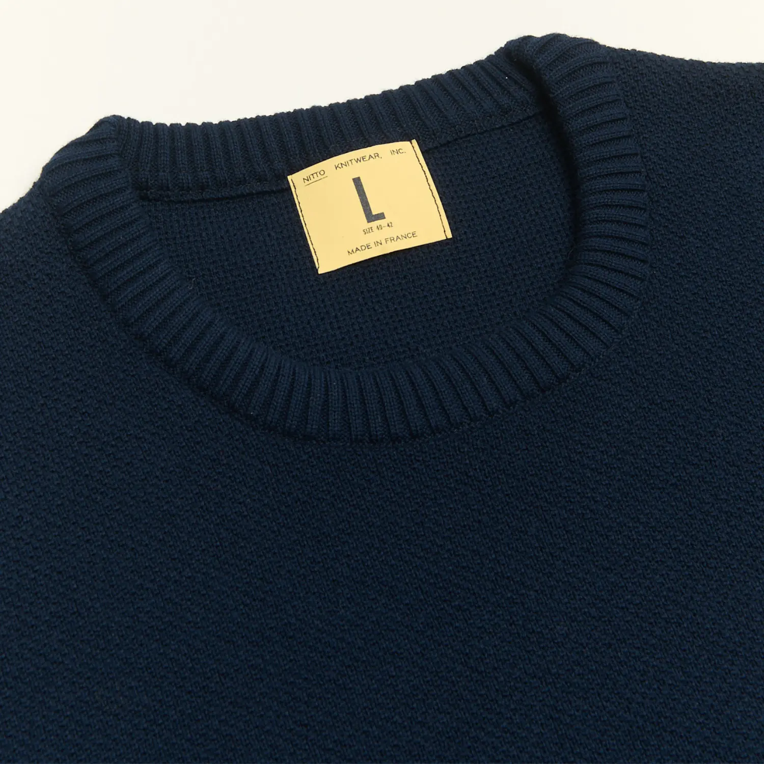 PULL AGOP COTON - MARINE – Image 2