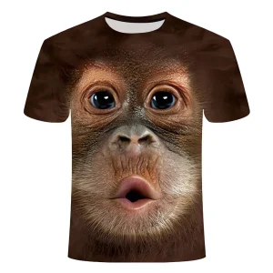 T-shirt imprimé animaux