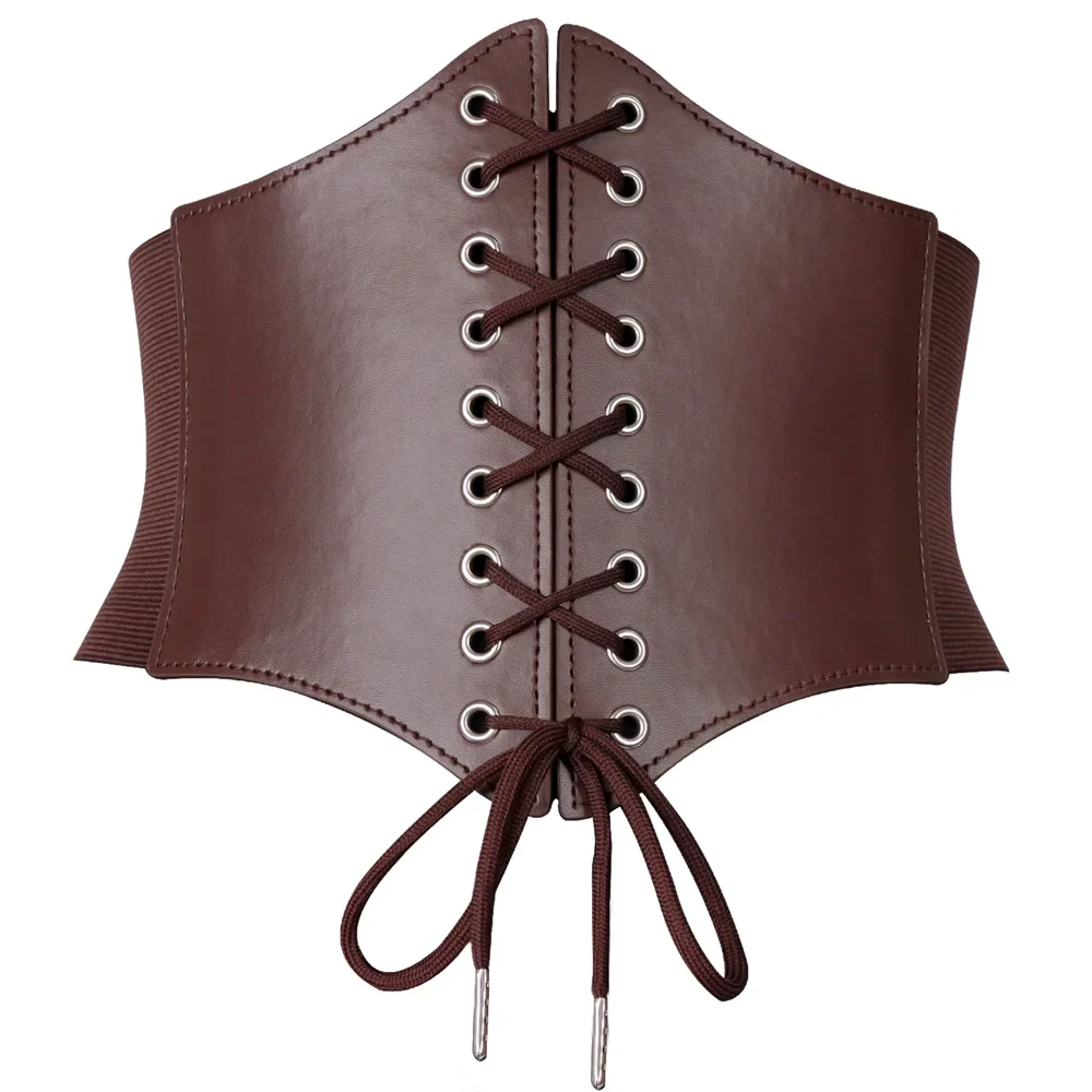 Ceinture Corset Cuir Médiéval – Image 5