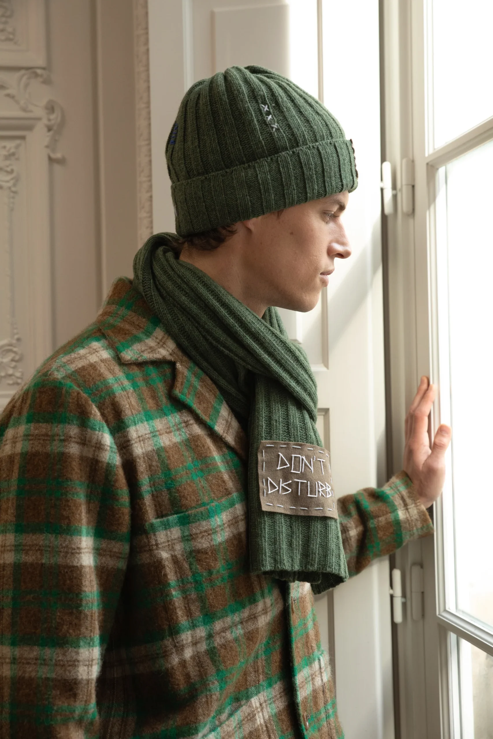 BONNET BRODÉ VERT – Image 7