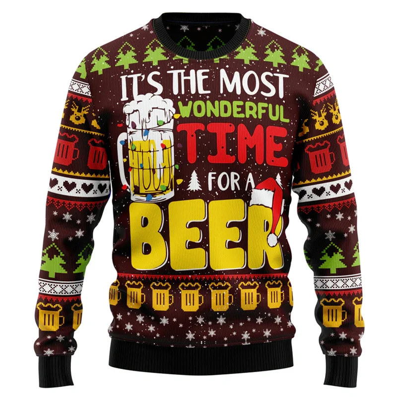Pull beauf de Noël bière - plusieurs modèles – Image 2