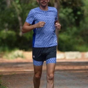 T-shirt running homme - La Prom' - bleu marine