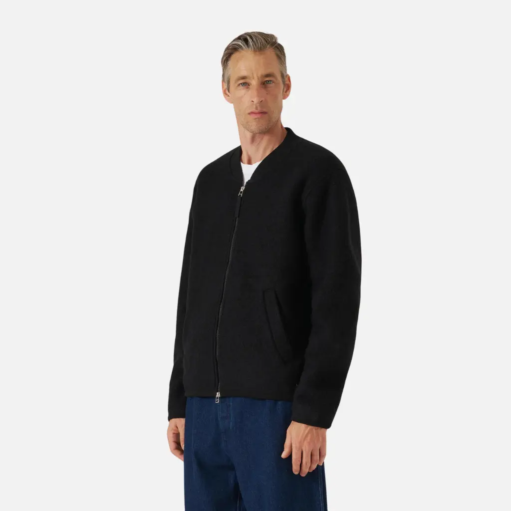 ZIP BOMBER BLACK – Image 4